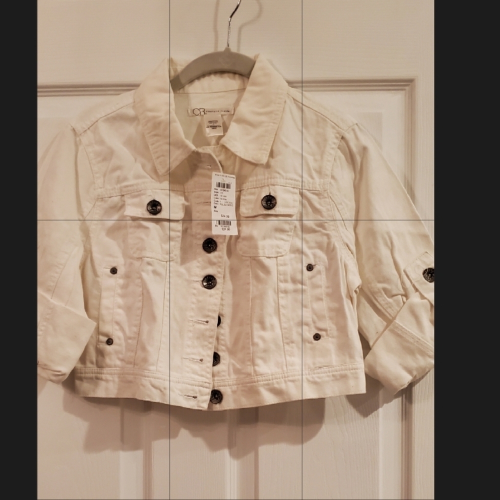 Brand New Charlotte Russe Jeans Jacket, medium